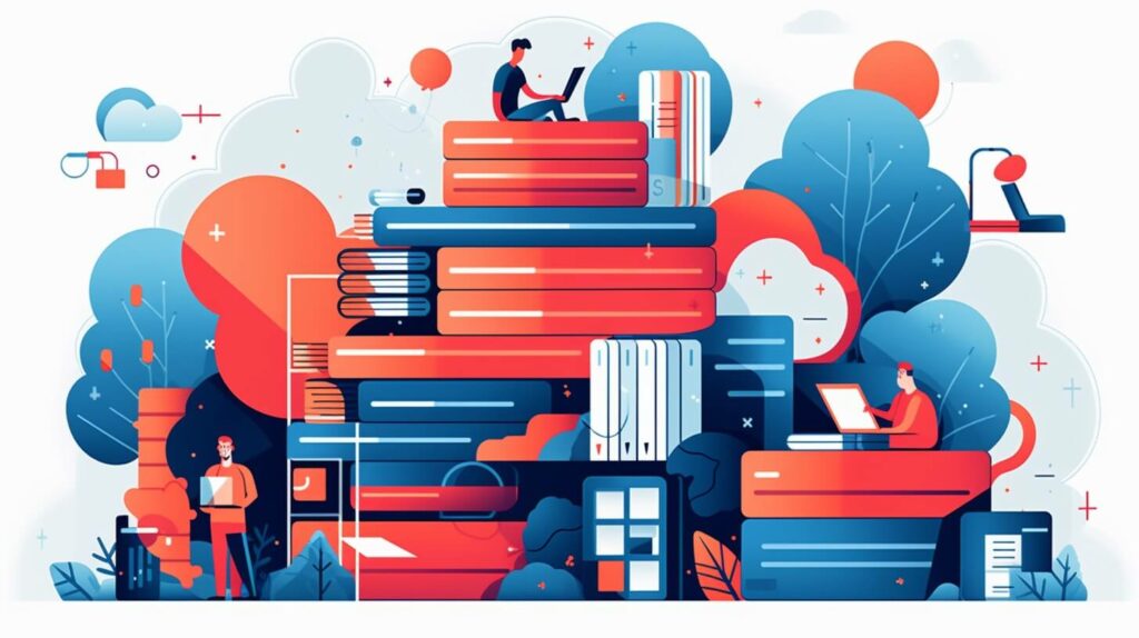 Content Management System - Illustration
